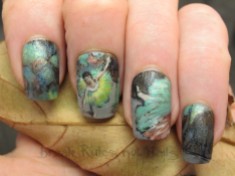 Degas nail art